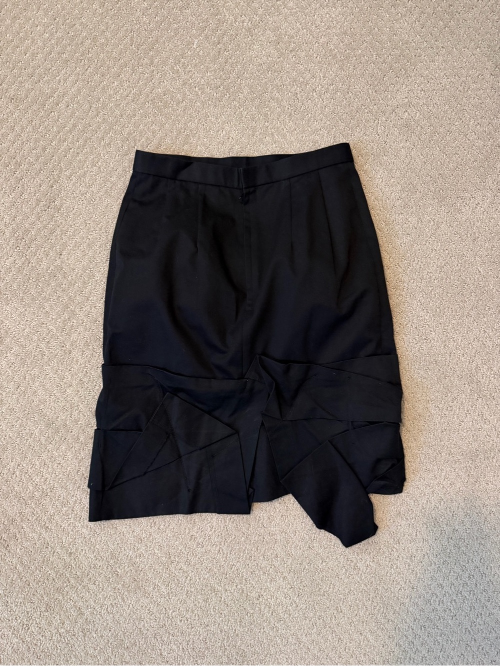 Comme des Garcons Black Pencil Skirt - Picture 2 of 9